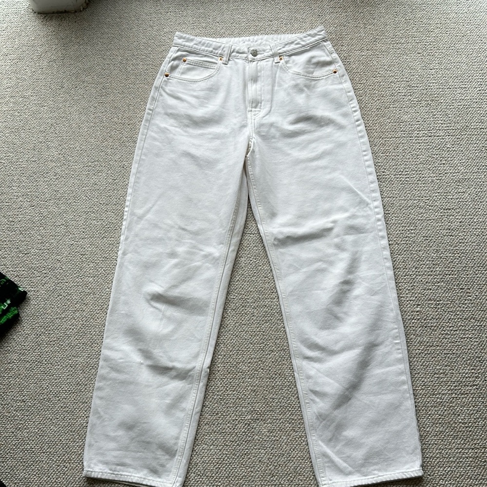 White jeans